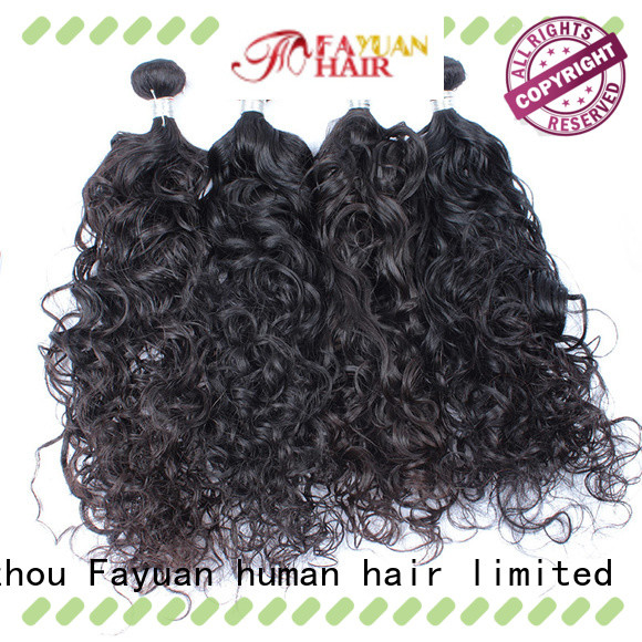 Fayuan Latest malaysian curly bundles for business for men
