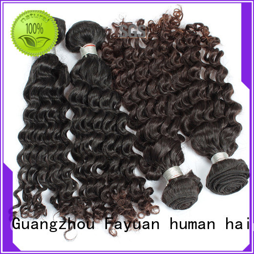 Fayuan grade curly hair extensions for business for women
