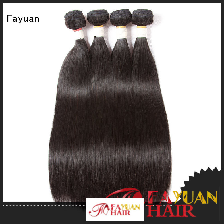 Fayuan Best cheap brazilian hair bundles Supply for street