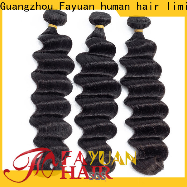 Fayuan Hair Wholesale human hair suppliers in india factory for selling
