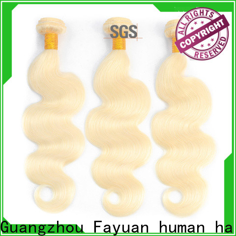 Fayuan Hair Best best human hair weave factory for street
