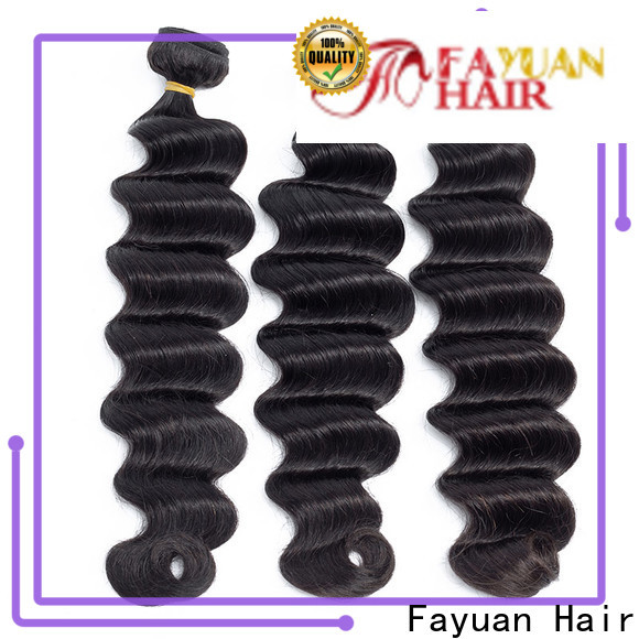 Fayuan Hair Custom indian hair weave for sale manufacturers for barbershop
