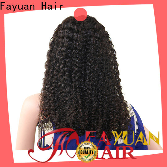 Fayuan Hair Latest affordable human hair lace front wigs for business for barbershop