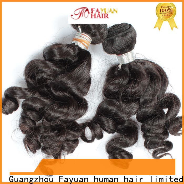 Fayuan Hair wave real indian hair weave company for street