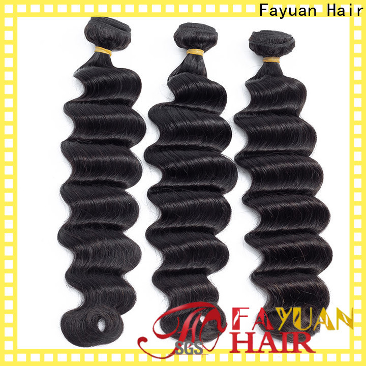 Fayuan Hair grade indi remi hair for business for barbershop