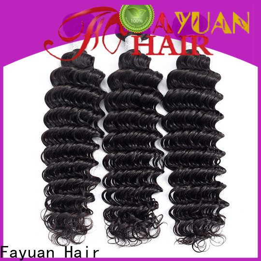 Fayuan Hair Latest peruvian curly hair extensions factory for barbershop