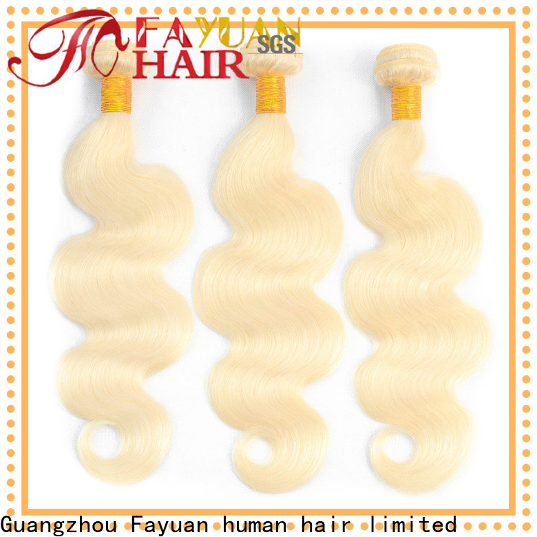 Fayuan Hair Top brazilian human hair weave bundles factory for barbershop
