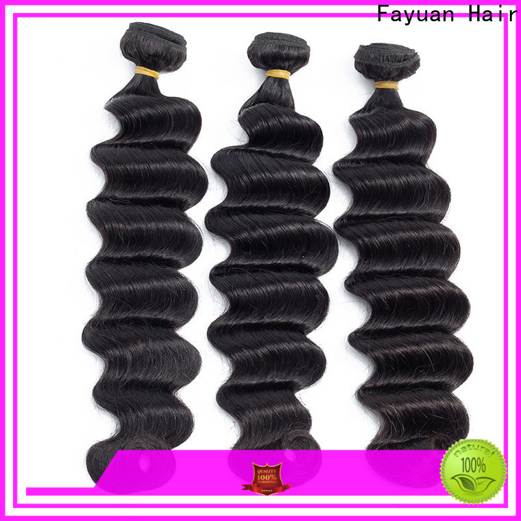 Fayuan Hair Top indian hair distributors Supply for street