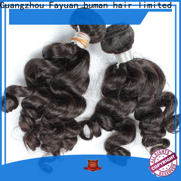 Fayuan Hair grade hair extensions for indian hair for business for barbershop