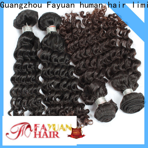 Fayuan Hair deep malaysian hair extensions Suppliers for street