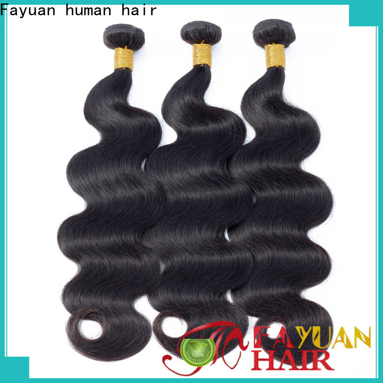 Fayuan Hair Top peruvian wavy hair bundles manufacturers for men