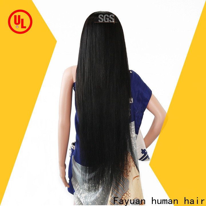Fayuan Hair frontal best custom lace front wigs Suppliers for barbershop