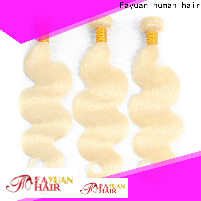 Fayuan Hair virgin brazilian human hair weave bundles manufacturers for men