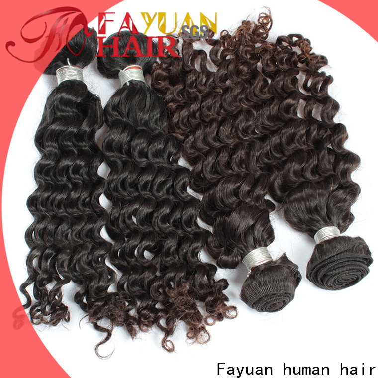 Fayuan Hair deep cheap malaysian curly hair factory for men