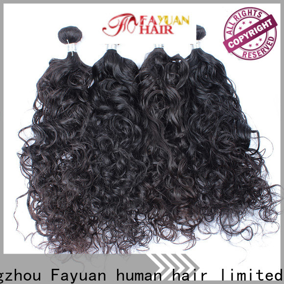 Fayuan Hair grade malaysian hair bundles Supply for street