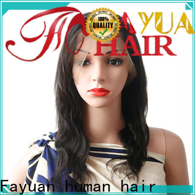 Fayuan Hair Custom glueless lace front wigs factory for men