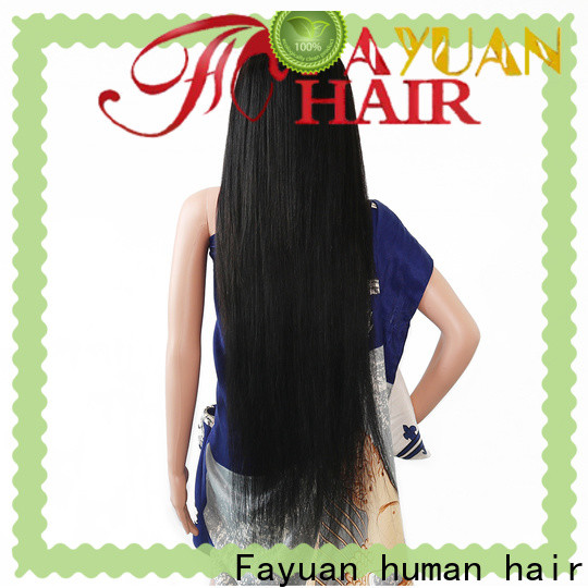 Fayuan Hair hair custom human wigs for business for men