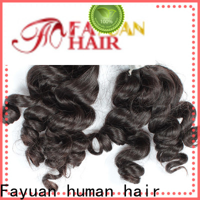 Fayuan Hair virgin indian remy hair company for barbershop