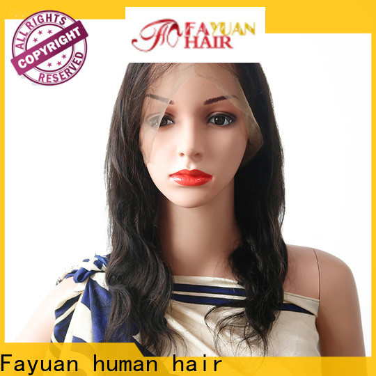 Top glueless lace front wigs unprocessed Suppliers for selling
