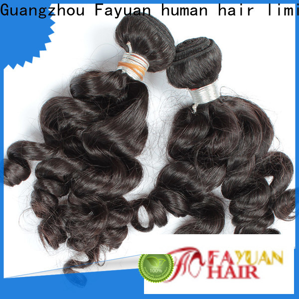Fayuan Hair Latest indian hair extensions wholesale Suppliers for women