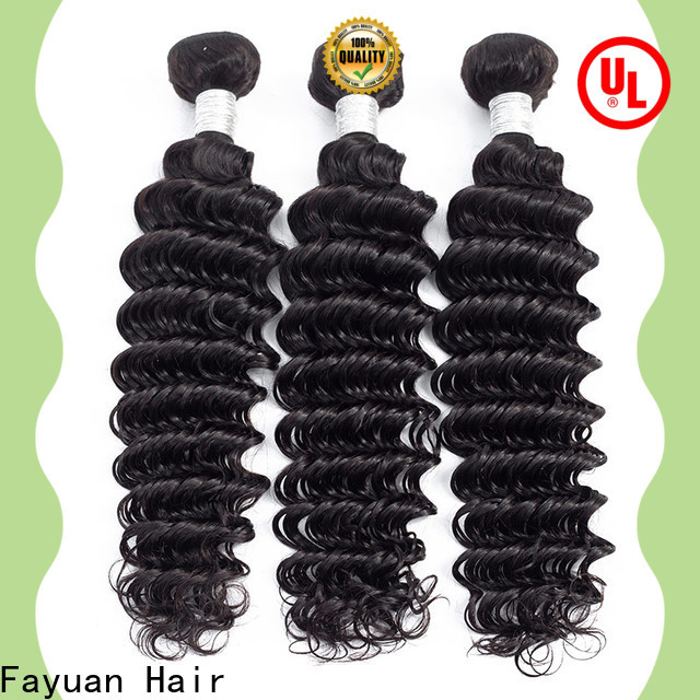 Fayuan Hair curly peruvian hair weave Suppliers for women
