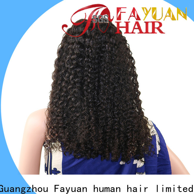 Fayuan Hair Custom swiss lace front wigs manufacturers for men