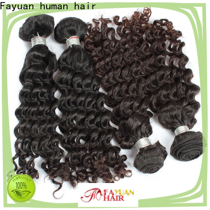 Fayuan Hair Best cheap malaysian curly hair bundles factory for men