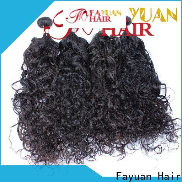 Fayuan Hair curl malaysian hair bundles for sale for business for street