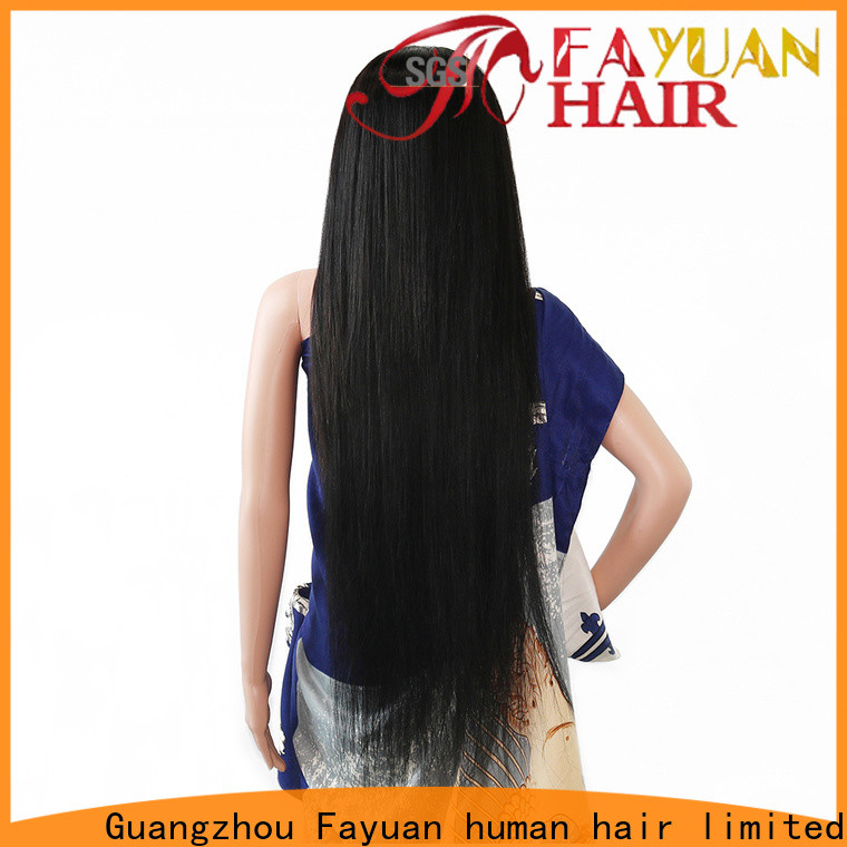 Fayuan Hair Latest custom human wigs company for barbershop