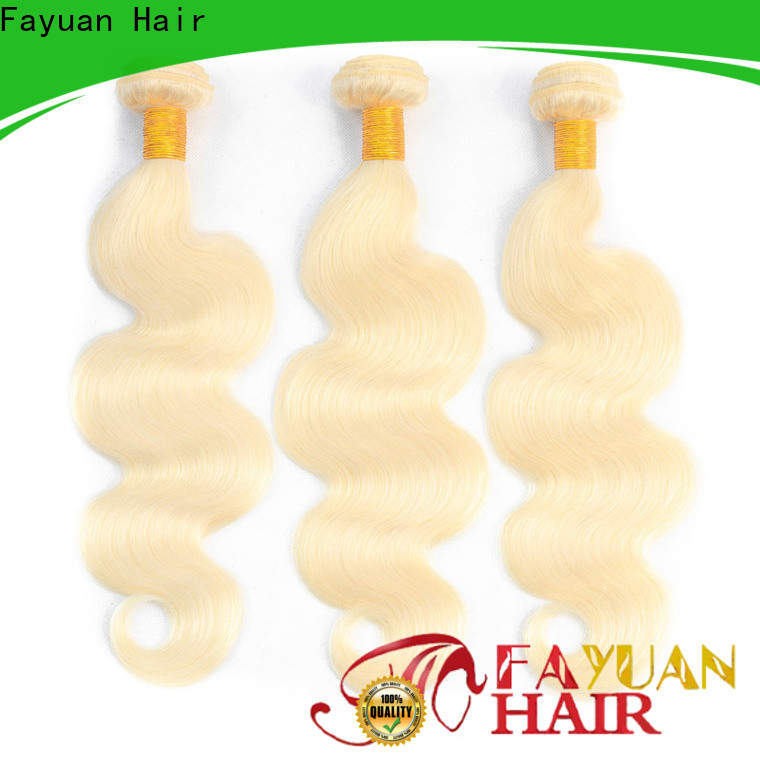 Fayuan Hair virgin brazilian human hair weave bundles Suppliers for selling