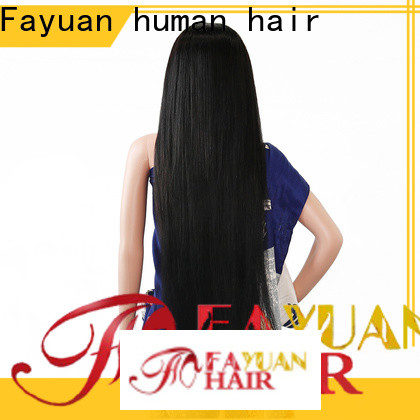 Fayuan Hair Custom custom human hair lace front wigs manufacturers for street