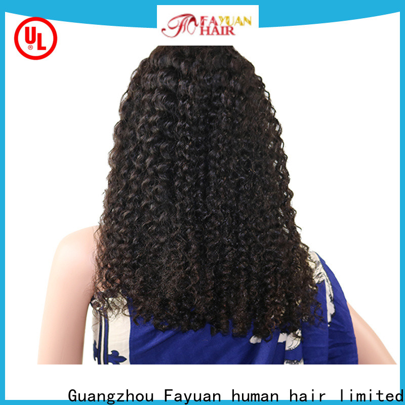 Fayuan Hair New affordable human hair lace front wigs Suppliers