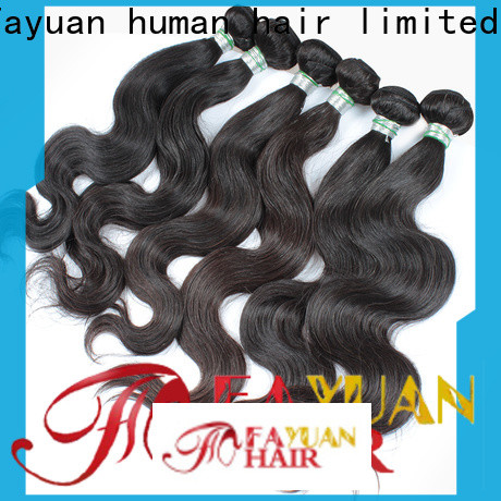 Fayuan Hair High-quality virgin brazilian hair bundle deals Supply