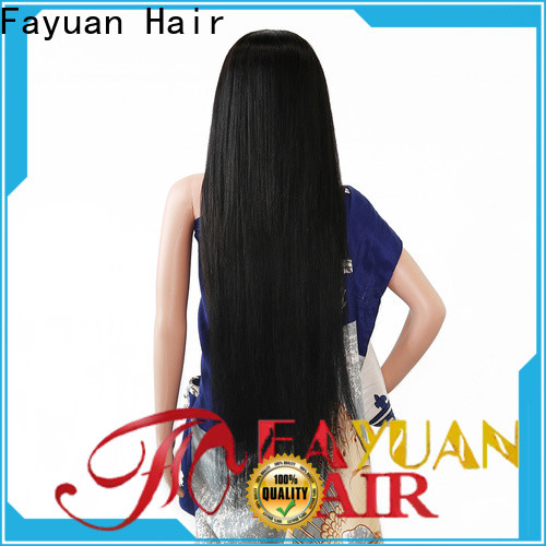 Fayuan Hair custom made lace front wigs factory