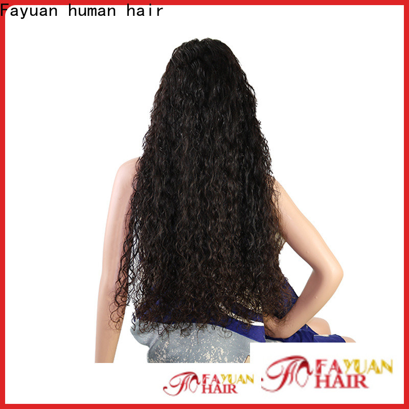 Fayuan Hair custom brazilian wigs for business