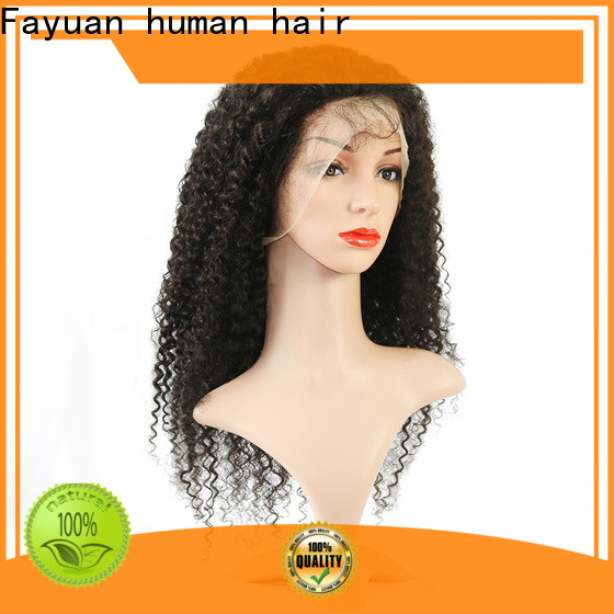 Latest custom full lace human hair wigs Supply