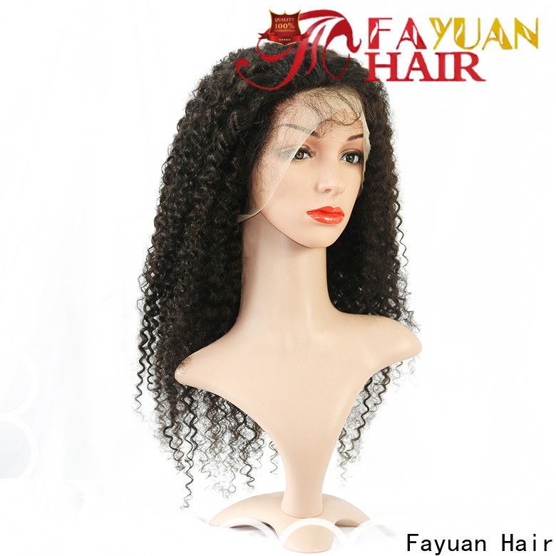 Fayuan Hair Custom low price lace front wigs company