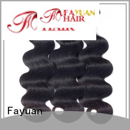 Fayuan virgin peruvian hair bundle deals company for women