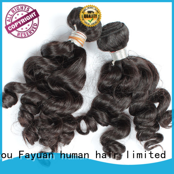 Fayuan virgin raw indian hair manufacturer for street