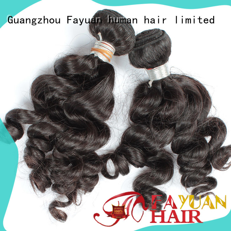 Fayuan virgin indian curly hair extensions for business for selling