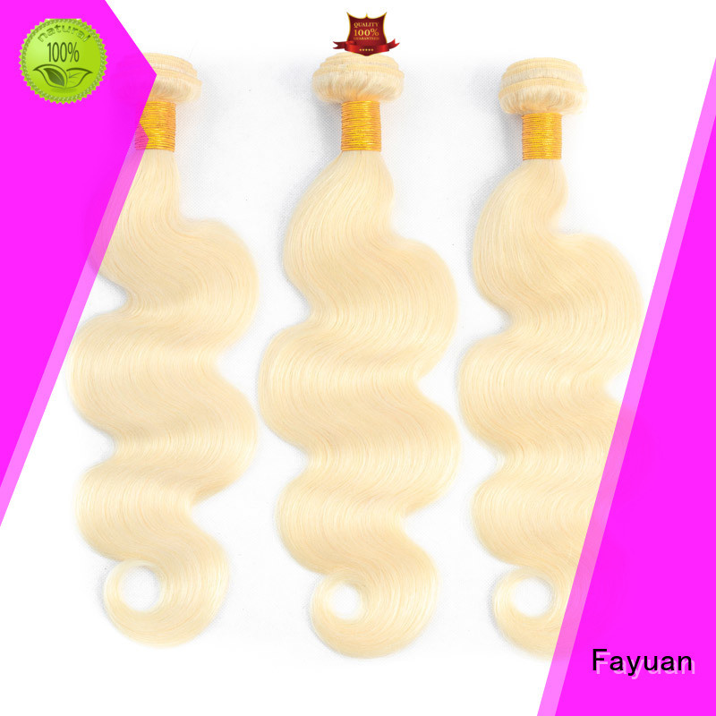 Fayuan quality blonde wavy supplier for women