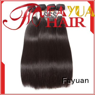 Fayuan grade brazilian hair extensions bundles factory for selling