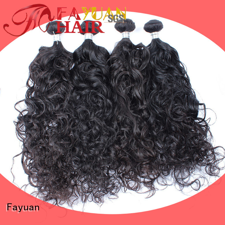 Fayuan Custom malaysian hair bundles factory for selling