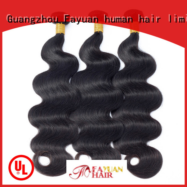 Fayuan weave peruvian virgin hair bundles company for street