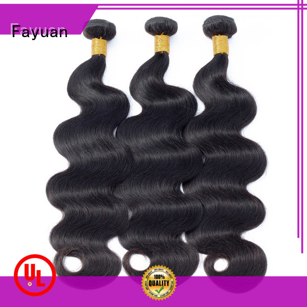 Fayuan Custom wholesale peruvian hair weave Supply for street