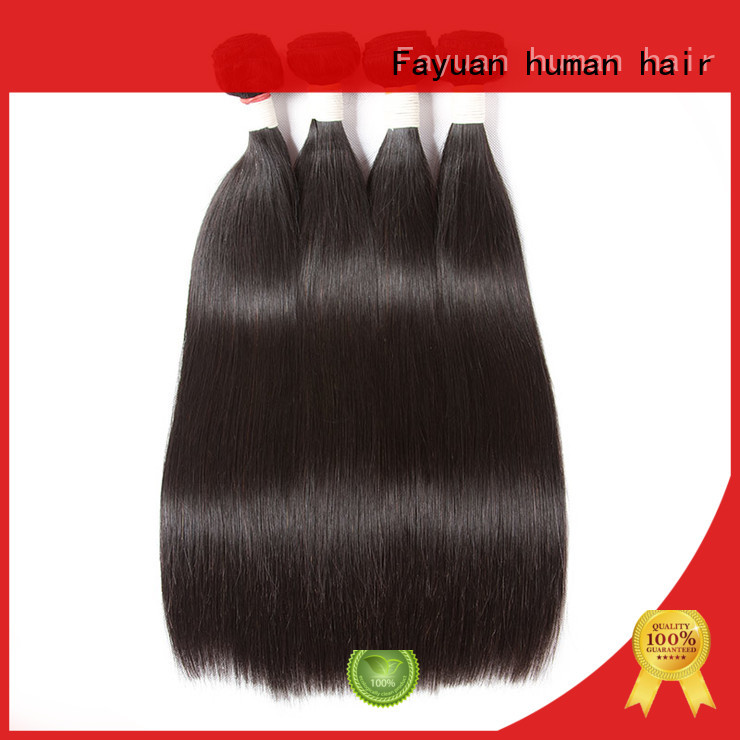 Fayuan Best real brazilian hair extensions Supply for barbershop