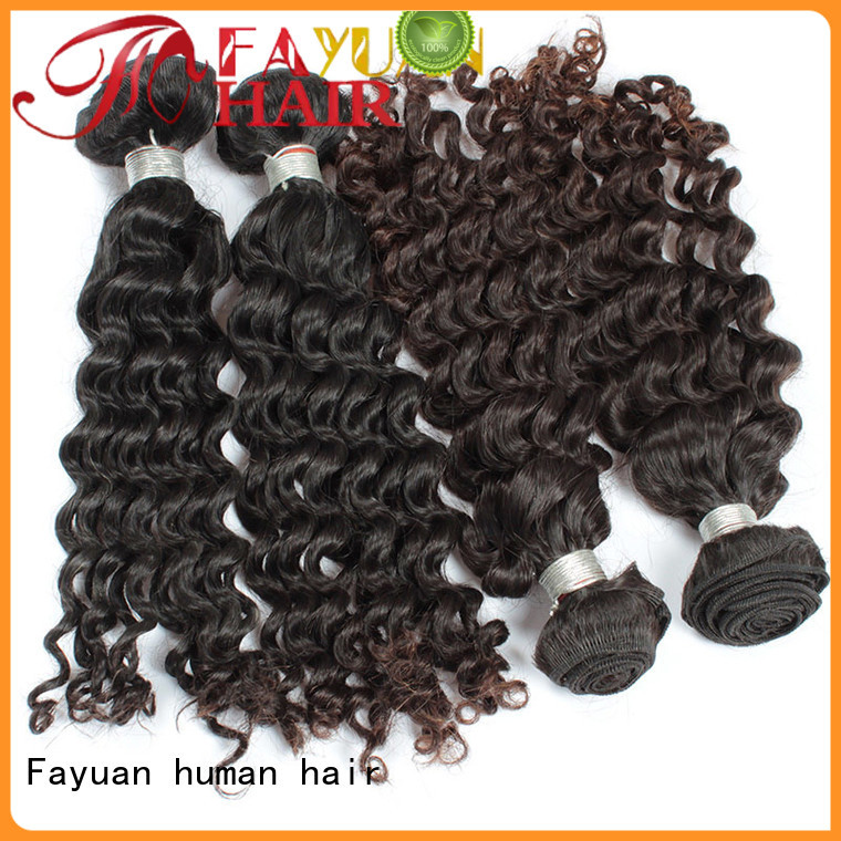 Fayuan loose best malaysian curly hair factory for selling
