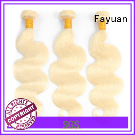 Fayuan body virgin brazilian hair extensions manufacturers for street