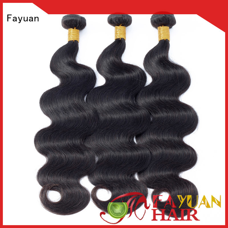 Fayuan curly peruvian hair extensions wholesalers company for barbershop
