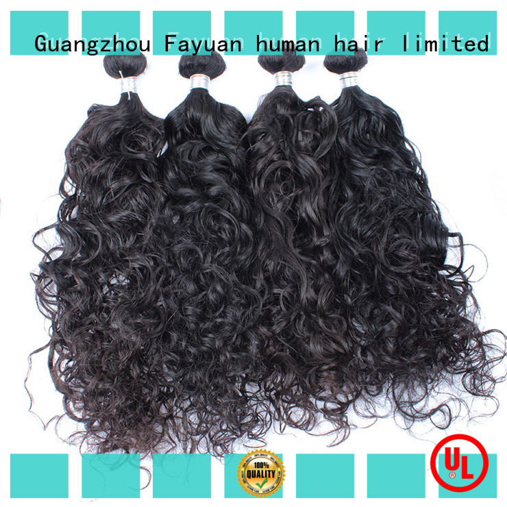 Fayuan grade curly hair extensions series for barbershopp